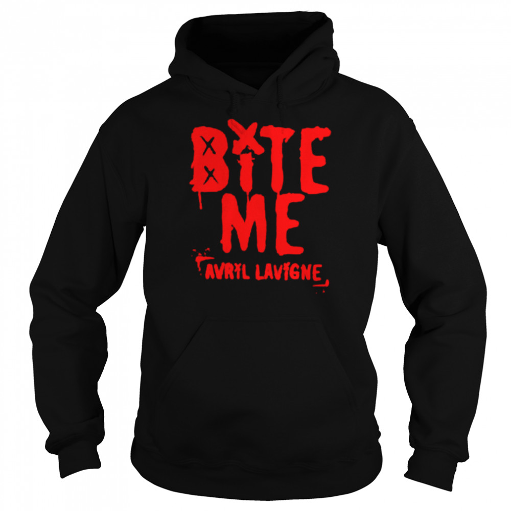 Bite Me Avril Lavigne  Unisex Hoodie