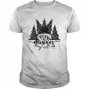 Black Art Pine Tree Y’all Merry Christmas  Classic Men's T-shirt