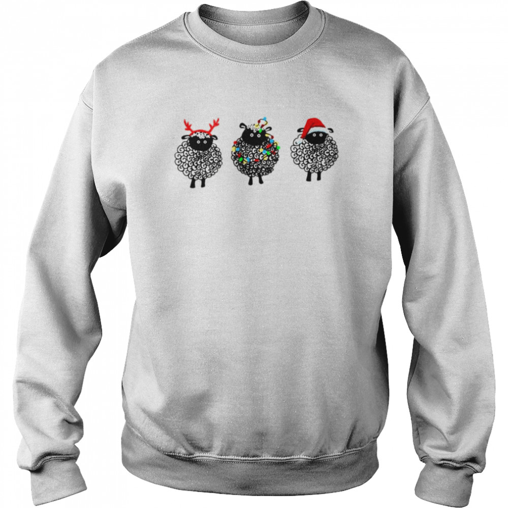 Black Sheep Squad Festive Christmas  Unisex Sweatshirt