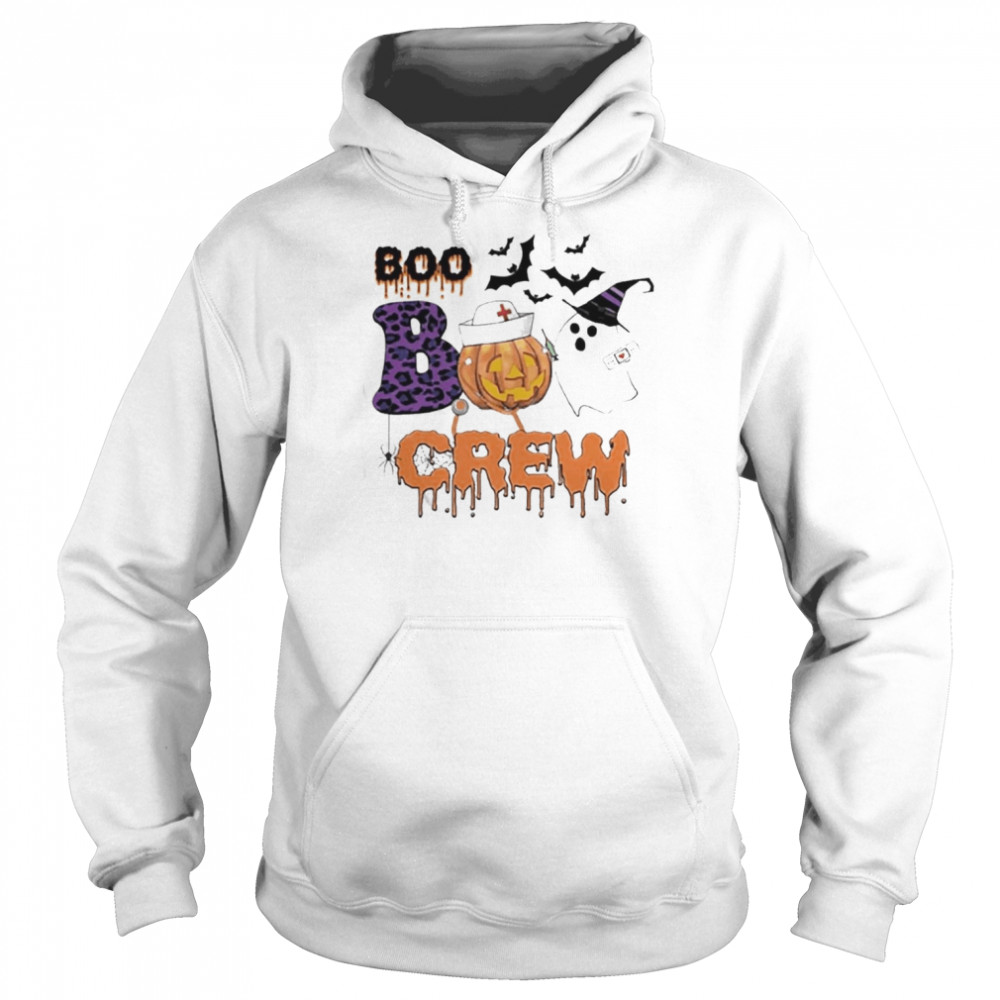 Boo Boo Crew Halloween Nurse Shirt Unisex Hoodie