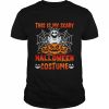 Boo ghost and pumpkin this is my halloween costume 2022  Classic Men's T-shirt