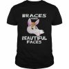 Braces make beautiful faces  Classic Men's T-shirt