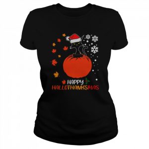 Cat Halloween Thanksgiving Christmas Holidays  Classic Women's T-shirt