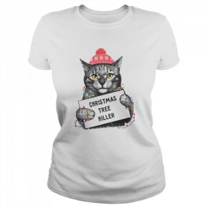 Cat In Prison Christmas Tree Killer  Classic Women's T-shirt