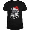 Cat Knock Down The Xmas Tree Merry Christmas  Classic Men's T-shirt