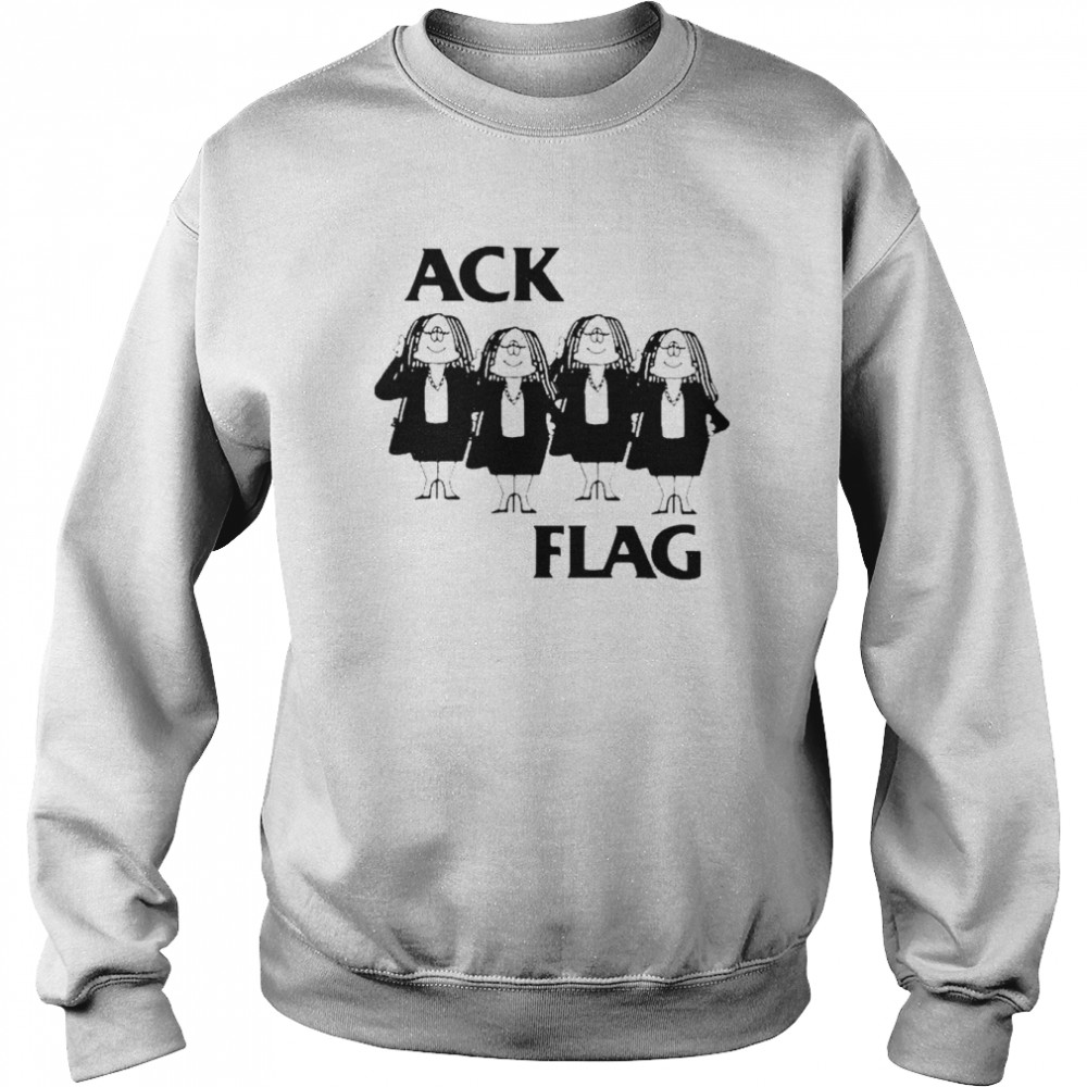 Cathy Ack Flag Shirt Unisex Sweatshirt