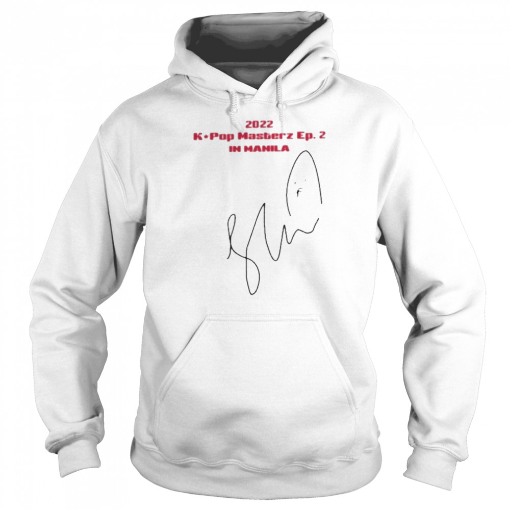 Chanwoo 2022 Yg Ikonic Kpop Masterz Ep 2 In Manila Shirt Unisex Hoodie