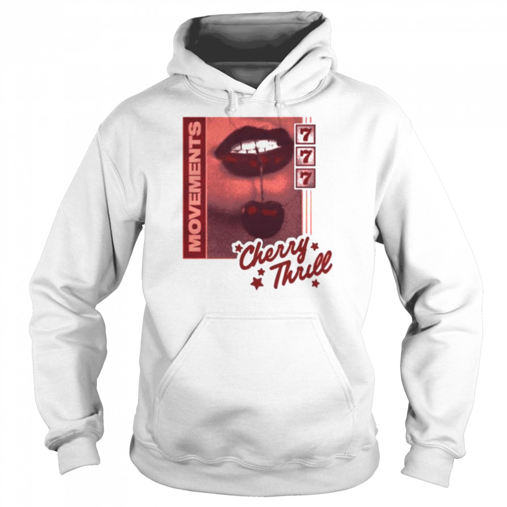 Cherry thrill movements  Unisex Hoodie