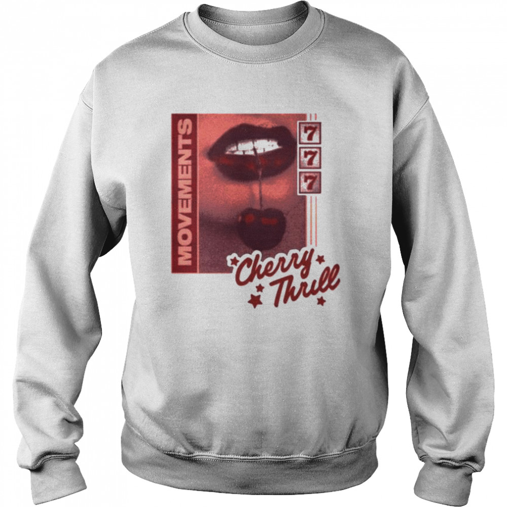 Cherry thrill movements  Unisex Sweatshirt