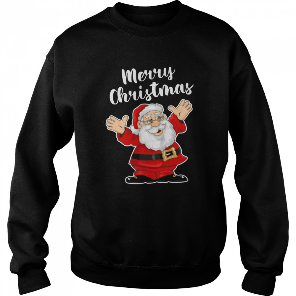 Chibi Design Santa Claus Xmas Eve  Unisex Sweatshirt