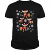 Chihuahua Cosplay Reindeer Christmas  Classic Men's T-shirt