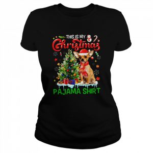 Chihuahua Dog This My Christmas Pajama  Classic Women's T-shirt