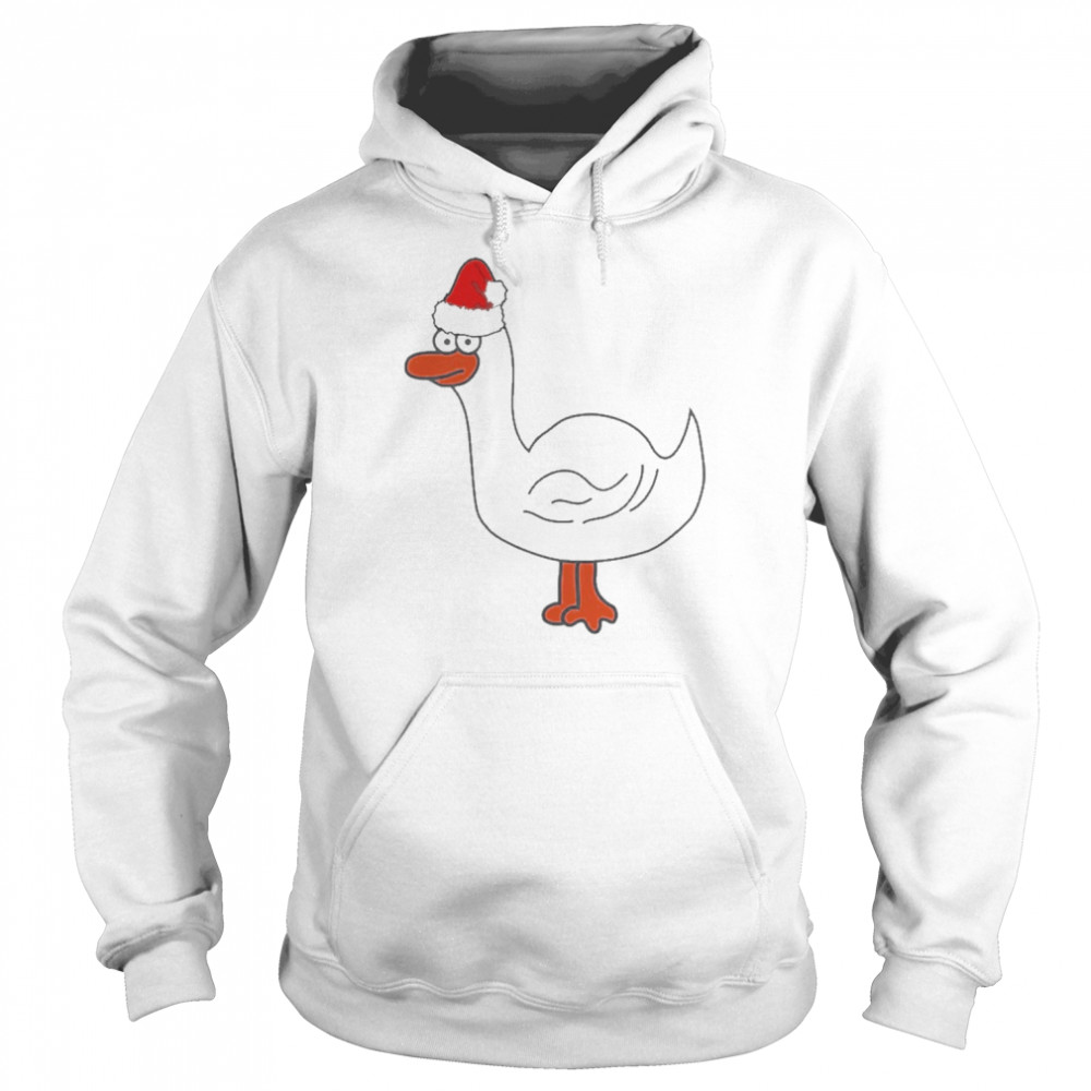 Christmas Goose Xmas Geese Poultry Chicken Farm Shirt Unisex Hoodie