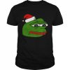 Christmas Pepe Funny Hot Meme  Classic Men's T-shirt