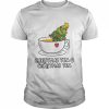 Christmas Tree In Teacup With Tannenbaum  Classic Men's T-shirt