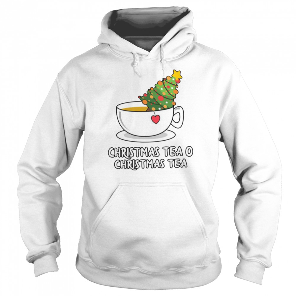 Christmas Tree In Teacup With Tannenbaum  Unisex Hoodie