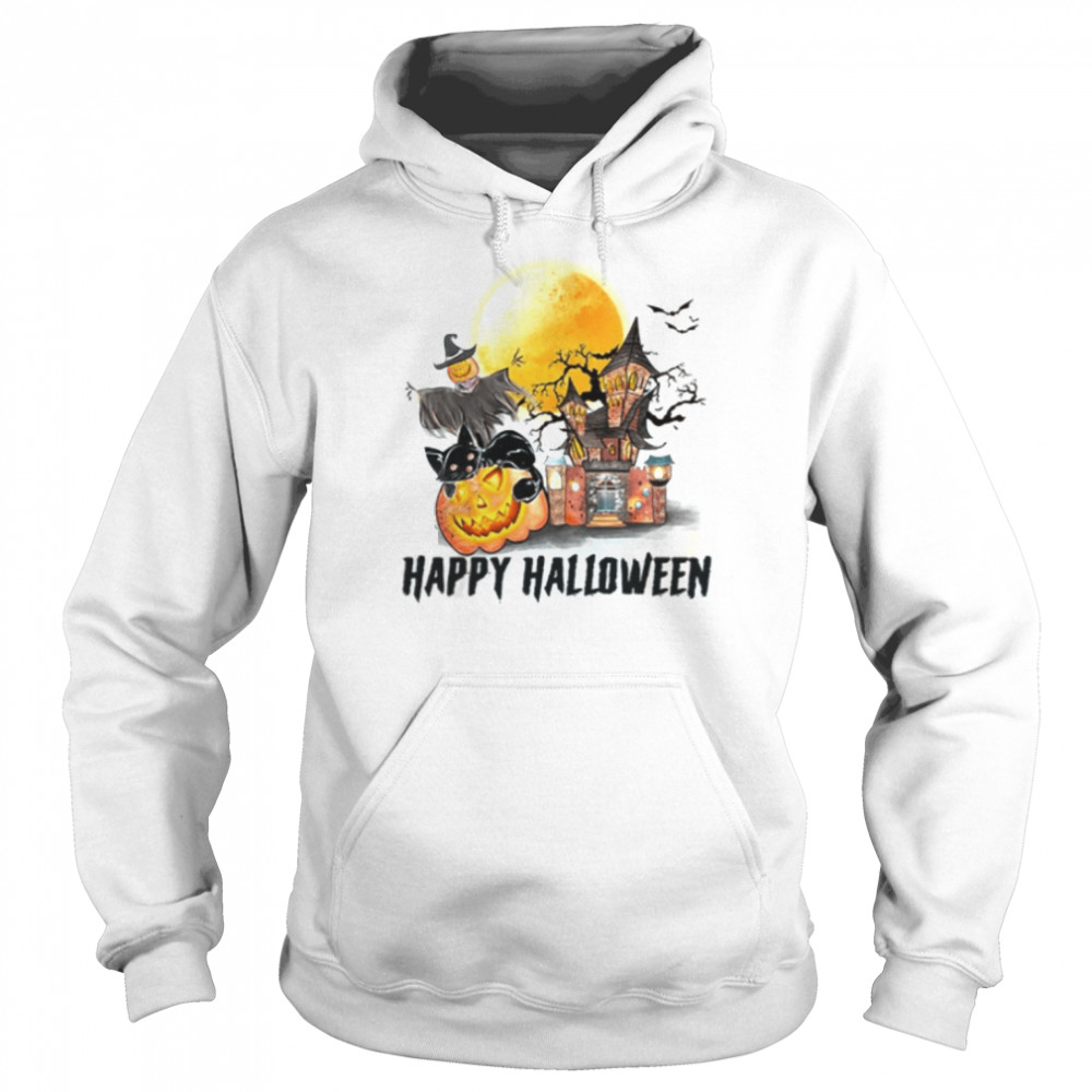 Comfort Colors Retro Happy Halloween  Unisex Hoodie