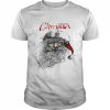 Cool Beard Santa Claus Christmas Character  Classic Men's T-shirt