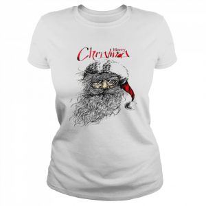 Cool Beard Santa Claus Christmas Character  Classic Women's T-shirt