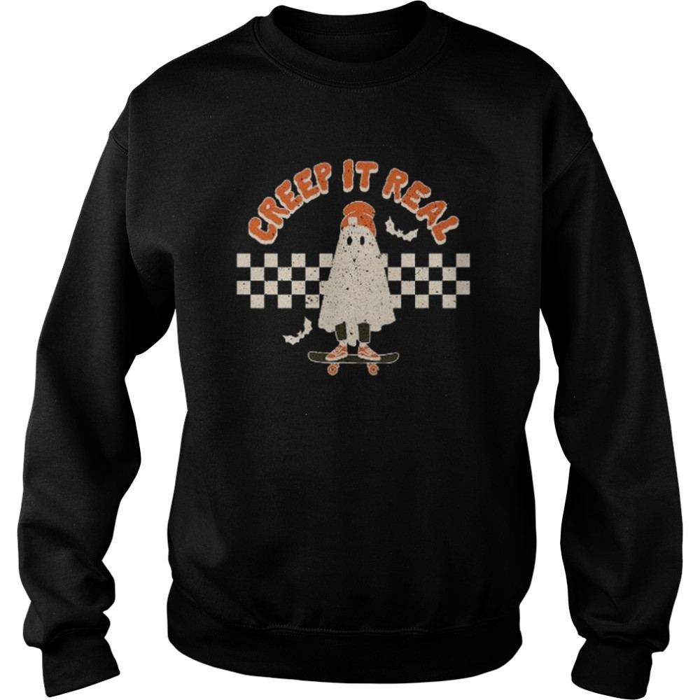 Creep It Real Halloween  Unisex Sweatshirt