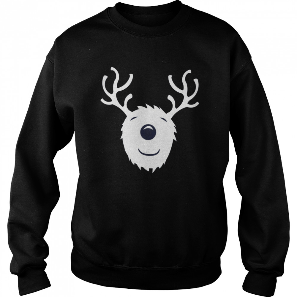 Cute Rudolph Merry Christmas  Unisex Sweatshirt