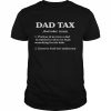 Dad tax portion of an item a dad is entitled to when he buys something for his kids  Classic Men's T-shirt