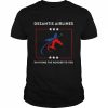 DeSantis Airlines Political Bringing The Border To You T-Shirt Classic Men's T-shirt