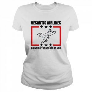 DeSantis Airlines Political Meme DeSantis Tee Shirt Classic Women's T-shirt