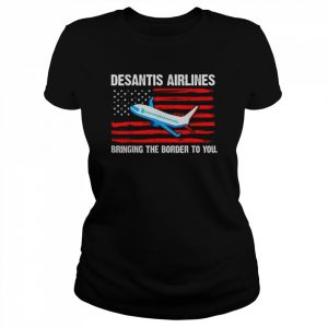 DeSantis Airlines Political US Flag Tee Shirt Classic Women's T-shirt