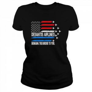 DeSantis Airlines USA Flag 2024 Vintage T-Shirt Classic Women's T-shirt