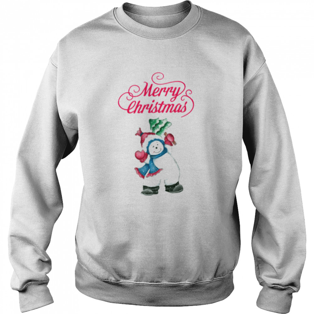 Deer Belly 2022 Christmas Is Coming  Unisex Sweatshirt