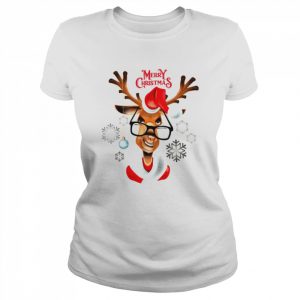 Deer Merry Christmas Christmas  Classic Women's T-shirt