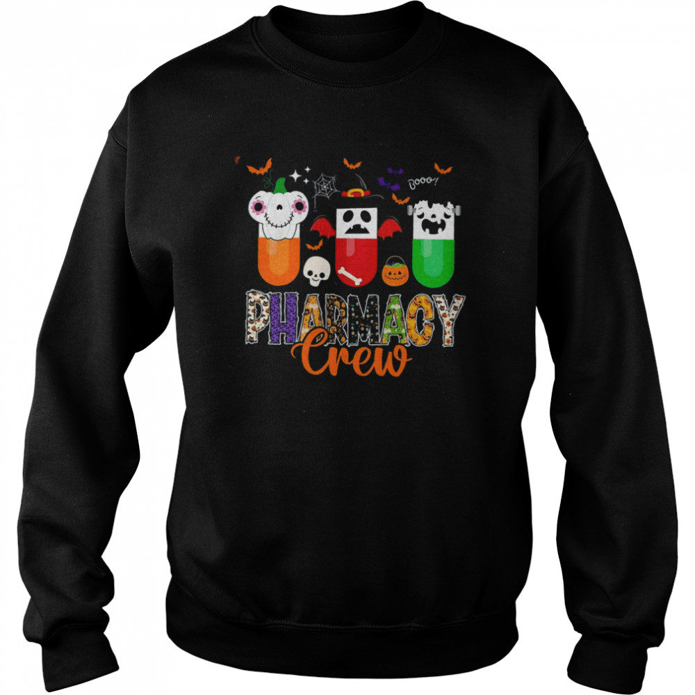 Dental and Pharmacy Crew Funny Halloween 2022 Costume T-Shirt Unisex Sweatshirt