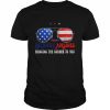 Desantis Airlines Bringing The Border To You Glasses USA Shirt Classic Men's T-shirt