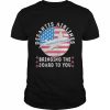 Desantis Airlines Bringing The Border To You Us Flag T-Shirt Classic Men's T-shirt