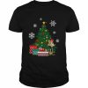 Ding A Ling Wolf Around The Christmas Tree  Classic Men's T-shirt