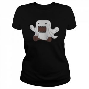 Domo Kun Ghost Domo Cute Monster Inspired Graphic Japanese Kawaii  Classic Women's T-shirt