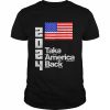 Donald Trump 2024 Take America Back President USA Flag T-Shirt Classic Men's T-shirt