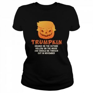 Donald Trump Face Trumpkin Trump Halloween Shirt Classic Women's T-shirt