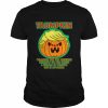 Donald Trump Pumpkin Political  Classic Men's T-shirt