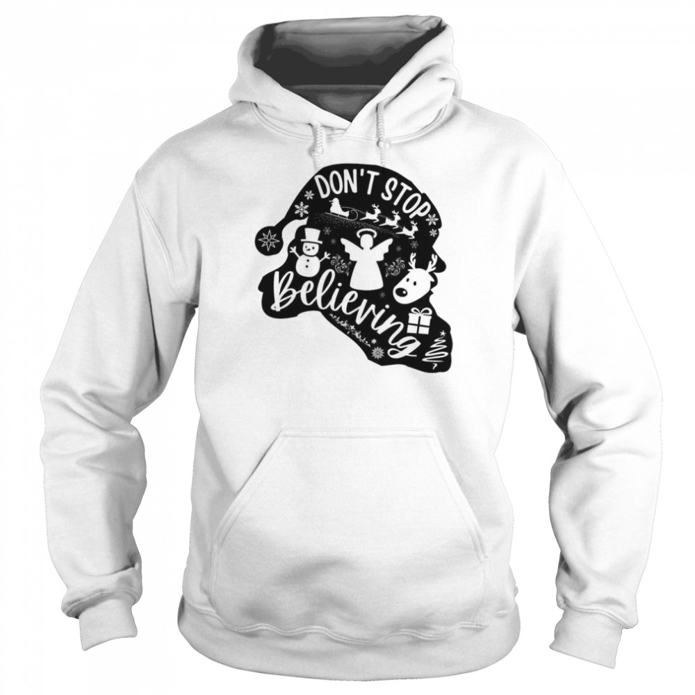 Don’t Sbelieving Boho Kleidung Motivational Weihnachten  Unisex Hoodie