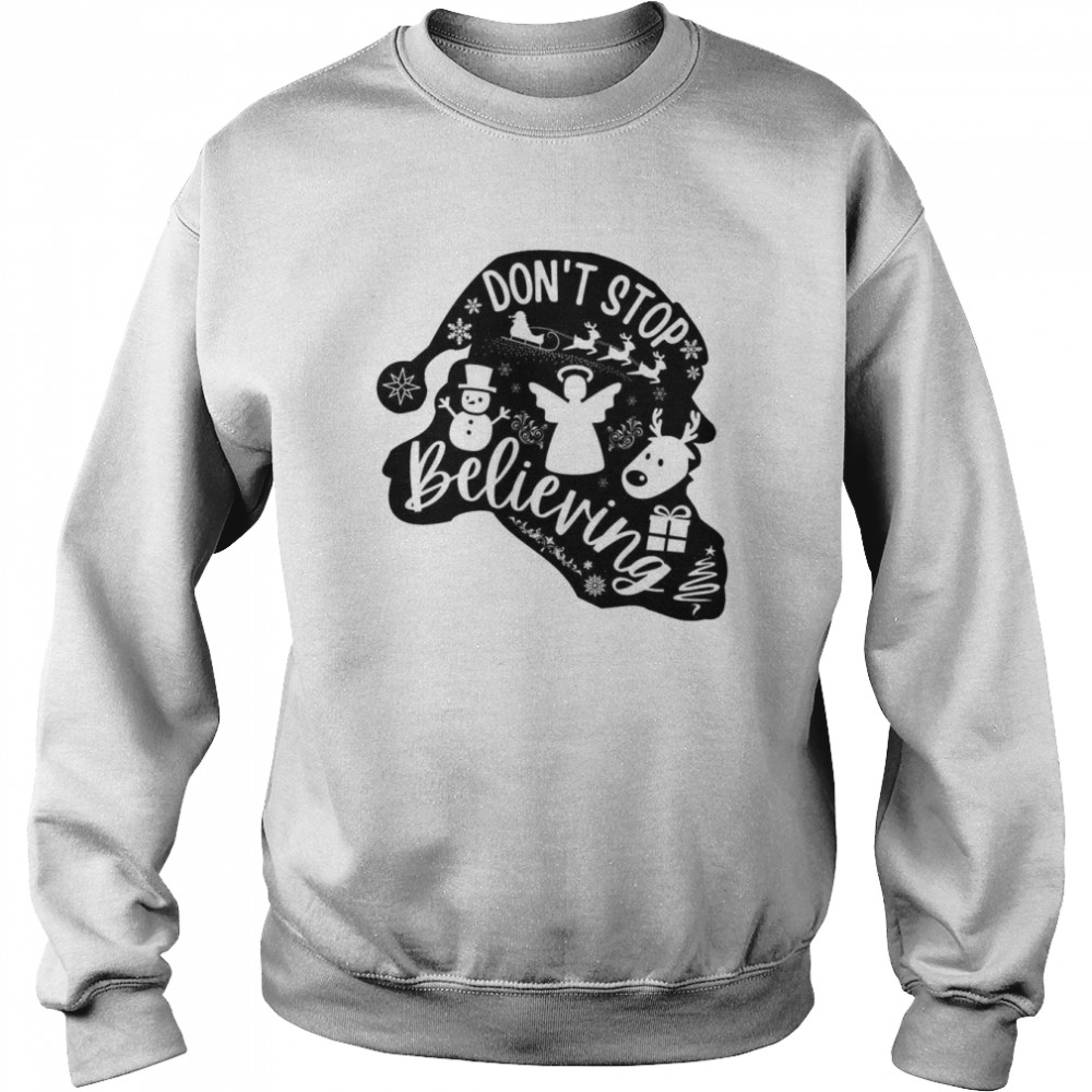 Don’t Sbelieving Boho Kleidung Motivational Weihnachten  Unisex Sweatshirt