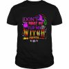 Don’t make me flip my witch switch Halloween unisex T- Classic Men's T-shirt