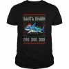 Doo Doo Doo Shark Santa Hat Santa Claus Shark  Classic Men's T-shirt