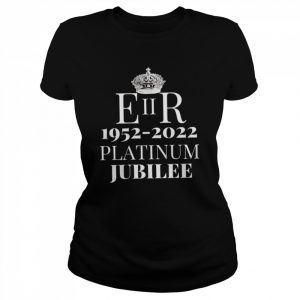 Eiir 1952 2022 Platinum Jubilee In My Heart Ever  Classic Women's T-shirt