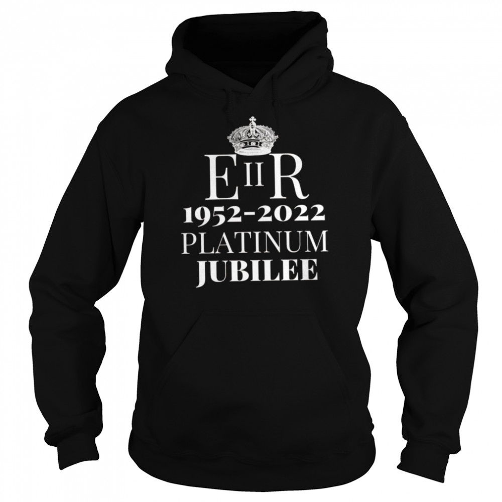 Eiir 1952 2022 Platinum Jubilee In My Heart Ever  Unisex Hoodie