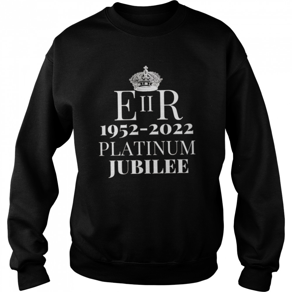 Eiir 1952 2022 Platinum Jubilee In My Heart Ever  Unisex Sweatshirt