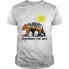 Experience The Wild Bear On Fire  Classic Men's T-shirt