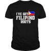 Filipino roots citizenship Philippine flag pinoy pride  Classic Men's T-shirt