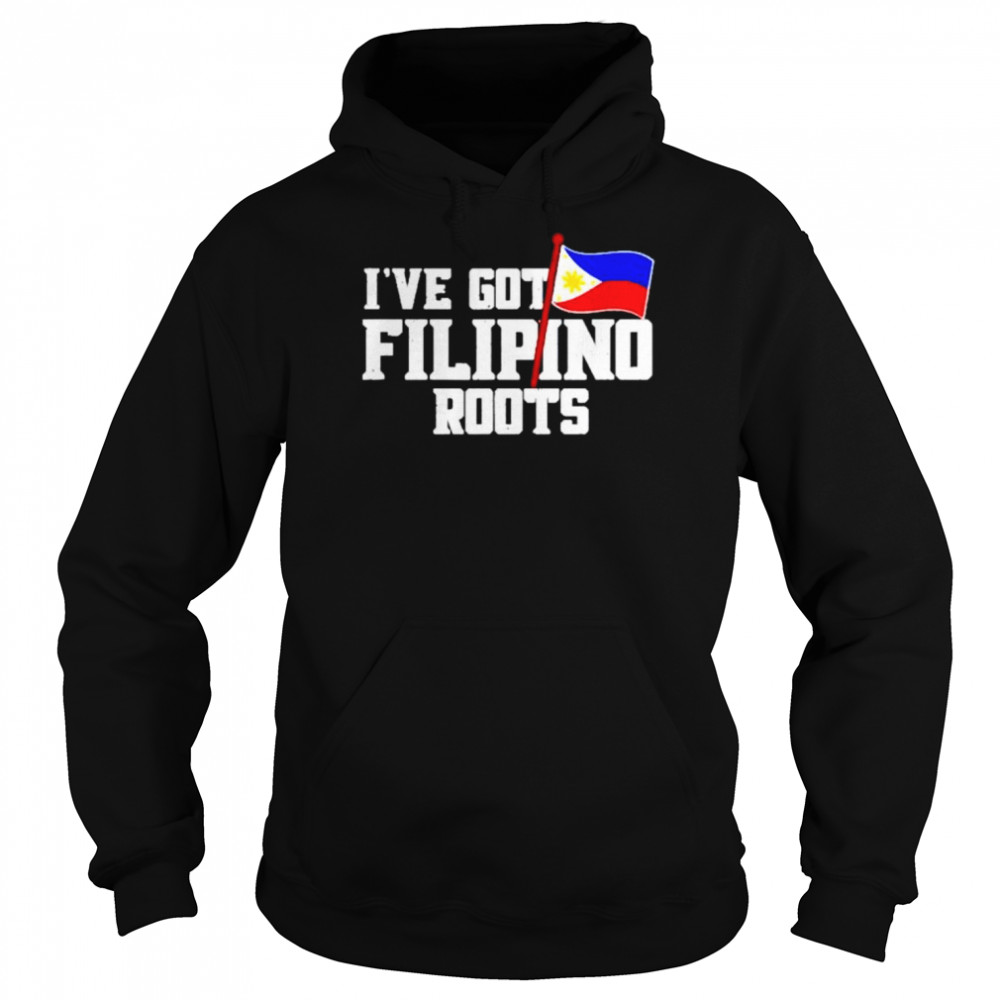 Filipino roots citizenship Philippine flag pinoy pride  Unisex Hoodie